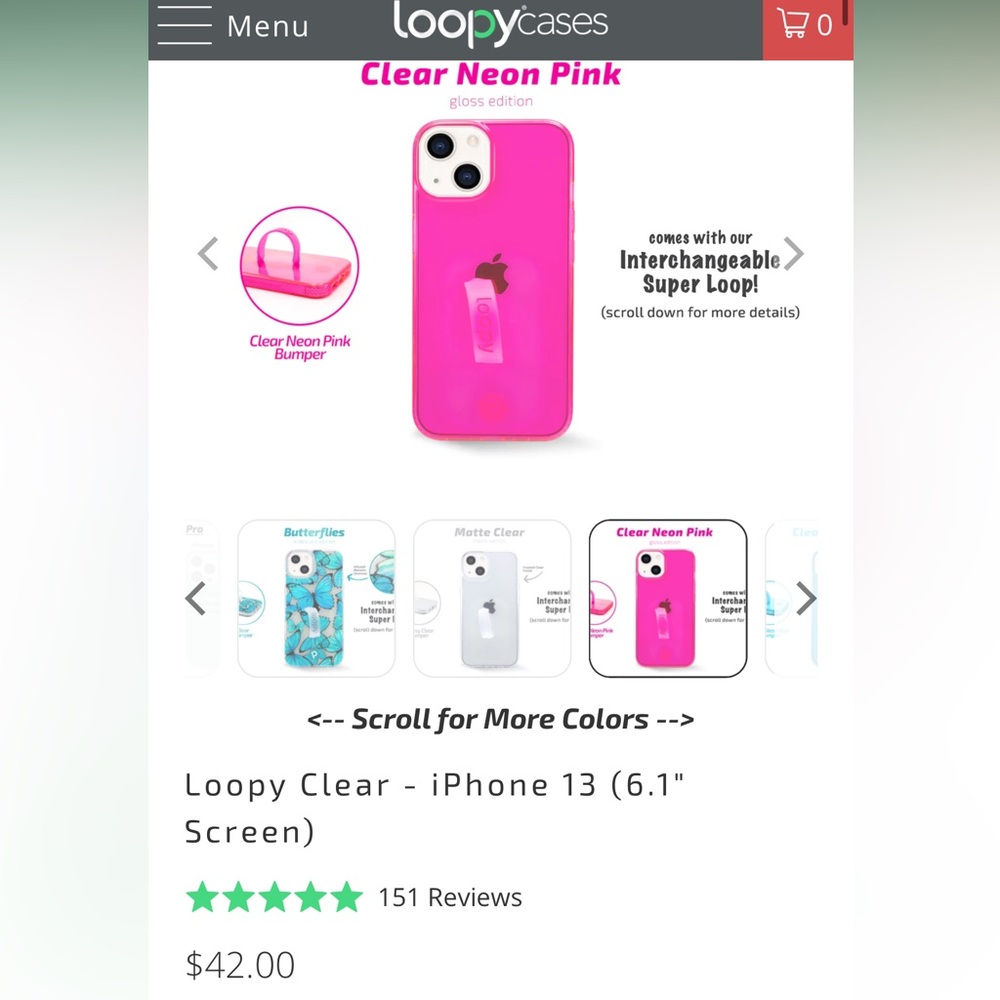 Loopy 6.1 13/14 case